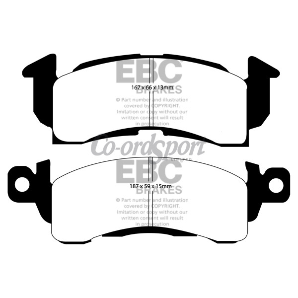 EBC Ultimax OEM Replacement Brake Pads image