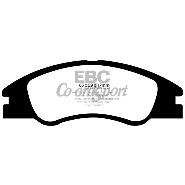 EBC Ultimax OEM Replacement Brake Pads image