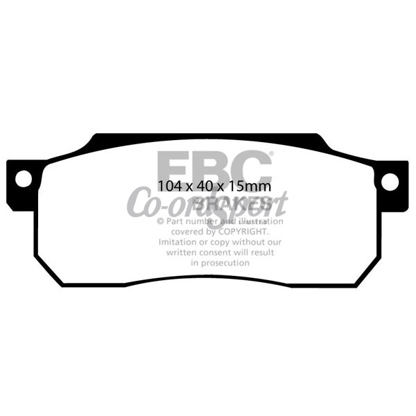 EBC Ultimax OEM Replacement Brake Pads image