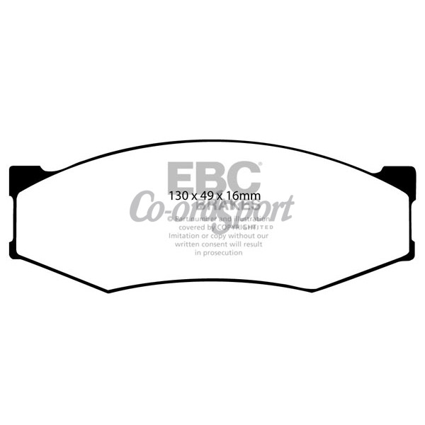 EBC Ultimax OEM Replacement Brake Pads image