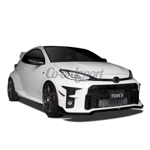 TOMS GR Yaris Front Bumper White image