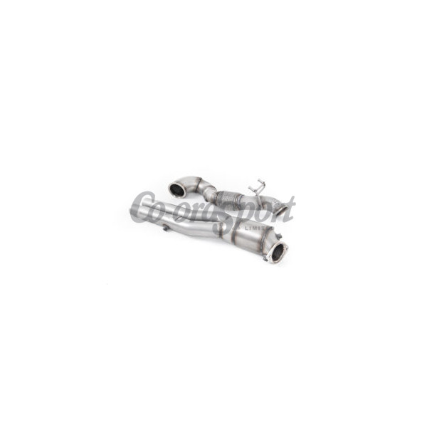 Scorpion Downpipe with sports catalyst Removes GPF RSQ3 F3 image