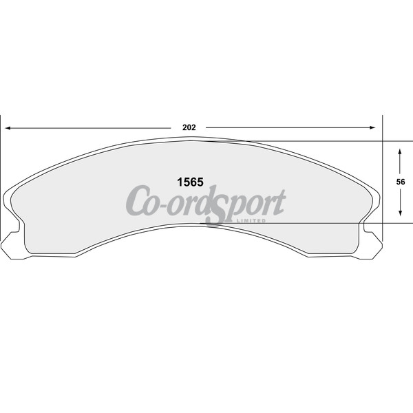 PFC 1565 Carbon Metallic Brake Pad Set image