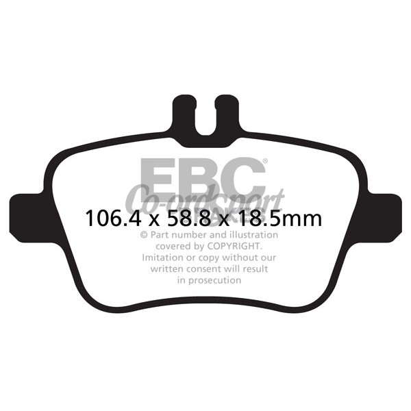 EBC Ultimax OEM Replacement Brake Pads image