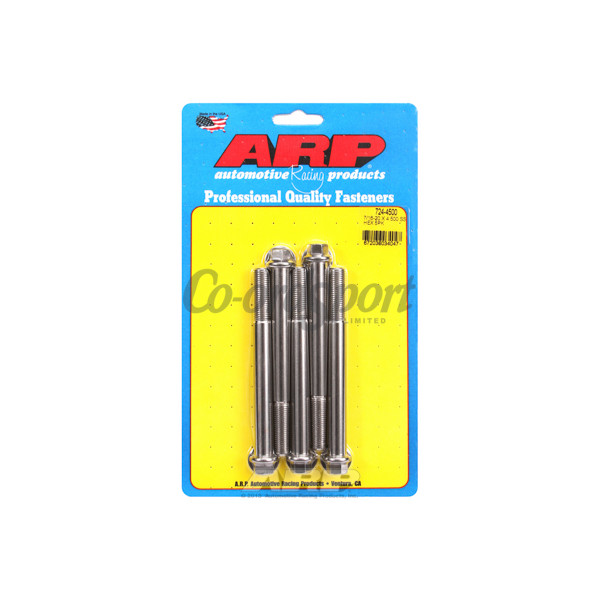 ARP 7/16-20 x 4.500 hex SS bolts image