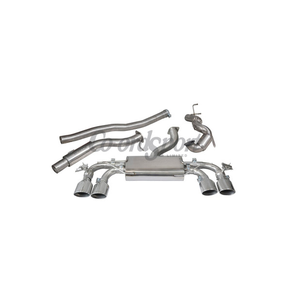 Cobra Golf R Mk7 Turbo Back (Cat & Resonated) - Valved image