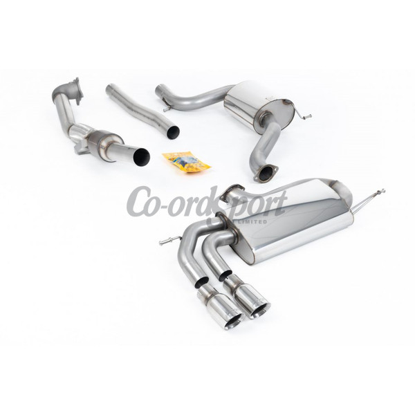 Milltek Turbo-back including Hi-Flow Sports Cat Volkswagen image