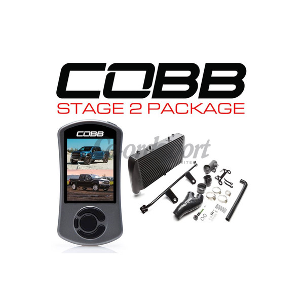 COBB  Ford Stage 2 Power Package Black (No Intake) with TCM F-150 image