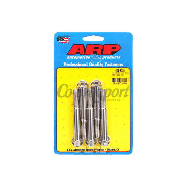 ARP 3/8-16 x 3.000 hex SS bolts image