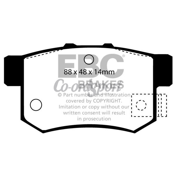 EBC Ultimax OEM Replacement Brake Pads image