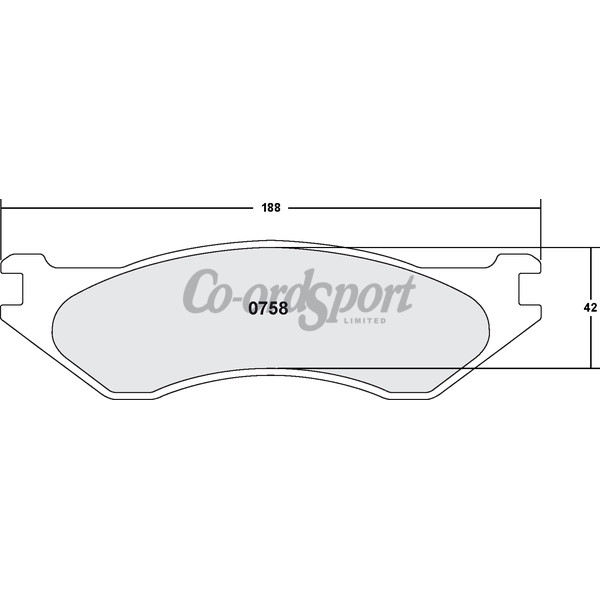 PFC 758 Carbon Metallic Brake Pad Set image