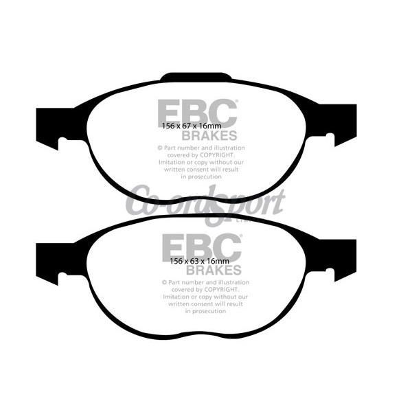 EBC Ultimax OEM Replacement Brake Pads image