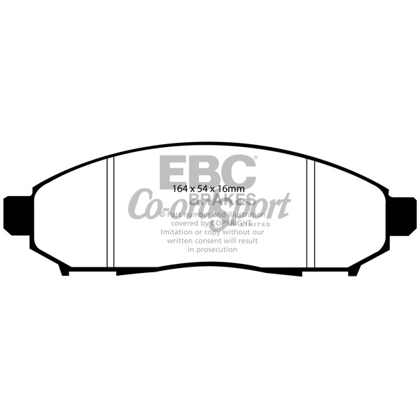 EBC Ultimax OEM Replacement Brake Pads image