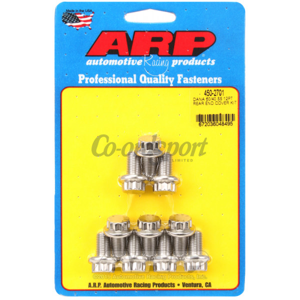 ARP Ford Dana 60/40 SS 12pt rear end cover bolt kit image