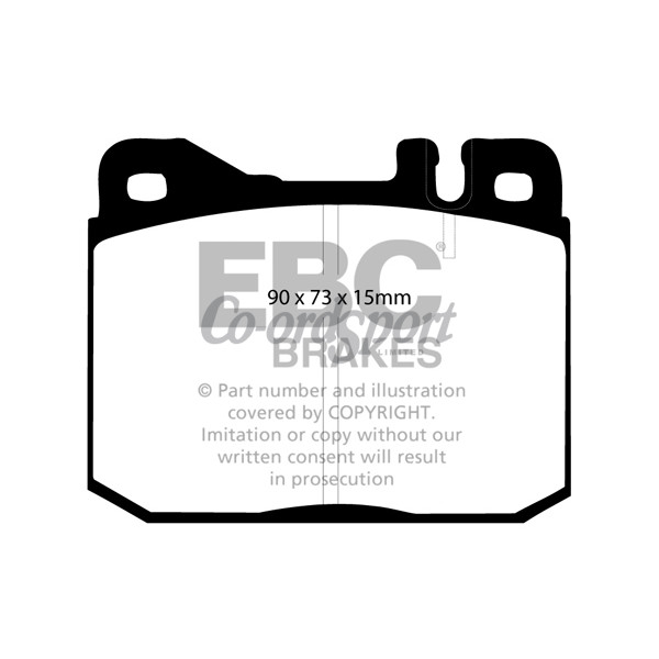 EBC Ultimax OEM Replacement Brake Pads image