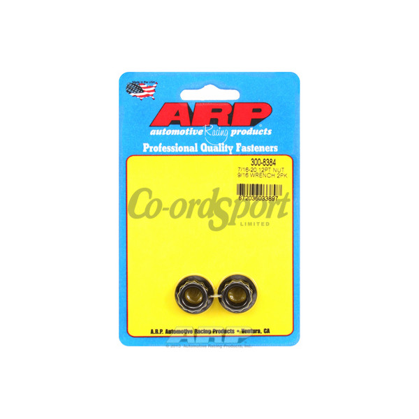 ARP 7/16-20 9/16 socket 12pt nut kit image