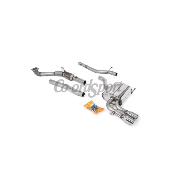 Milltek Turbo-back including Hi-Flow Sports Cat Audi A3 2 image