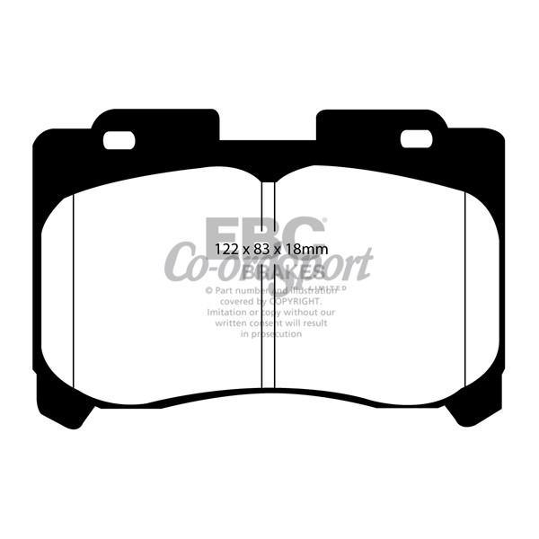 EBC Ultimax OEM Replacement Brake Pads image