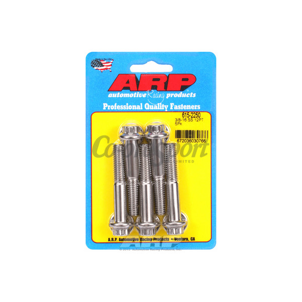 ARP 3/8-16 x 2.250 12pt 7/16 wrenching SS bolts image