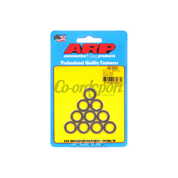 ARP M10ID .630OD SS chamfer washers image