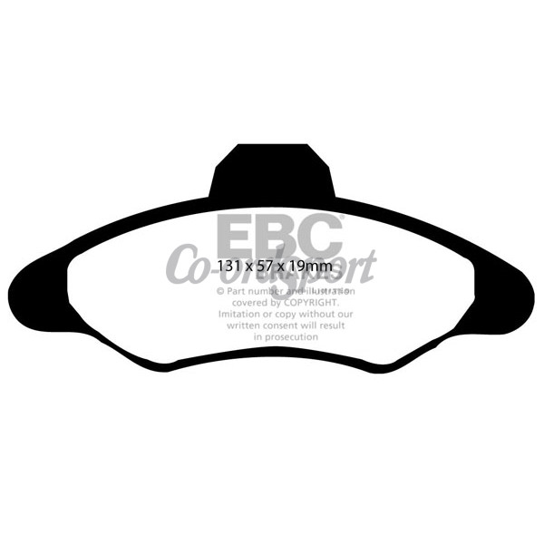 EBC Ultimax OEM Replacement Brake Pads image