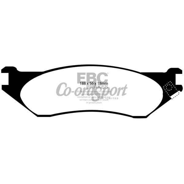 EBC Ultimax OEM Replacement Brake Pads image