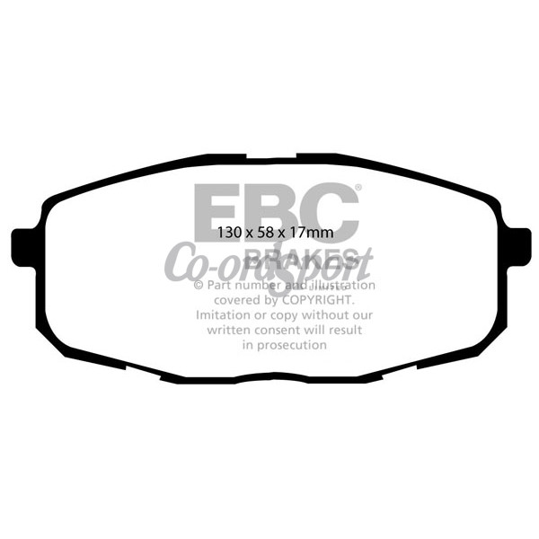 EBC Ultimax OEM Replacement Brake Pads image