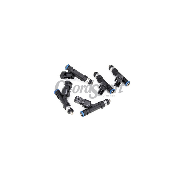 DW Set of 5 650cc Injectors for Volvo L5 Turbo White Block 1 image