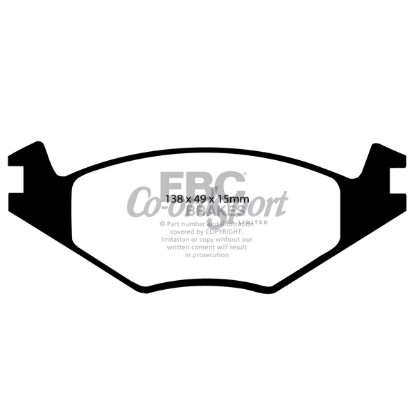 EBC Ultimax OEM Replacement Brake Pads image