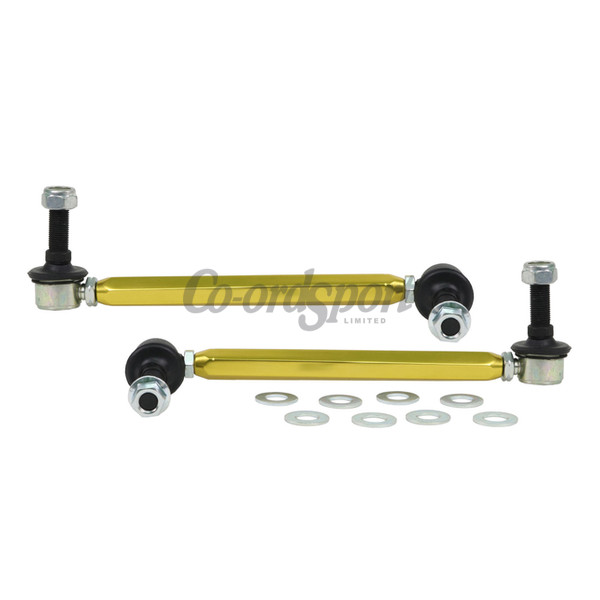 Whiteline Performance Sway Bar Link Kit HDuty Adj Steel Ball image