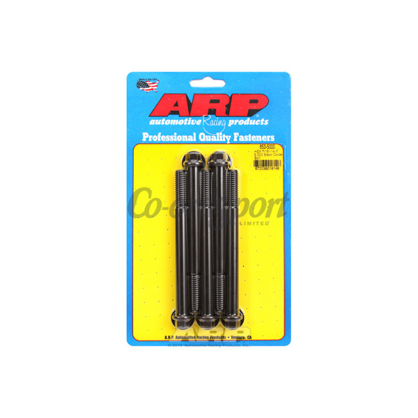 ARP 7/16-14 X 5.000 hex black oxide bolts image