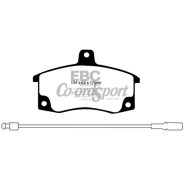 EBC Ultimax OEM Replacement Brake Pads image