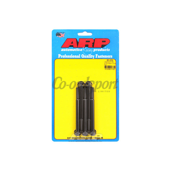 ARP 5/16-18 X 3.750 hex black oxide bolts image