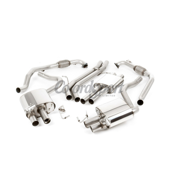 Milltek  S4  3.0 Turbo V6 B9 - Saloon Sedan and Avant Sport Diff image
