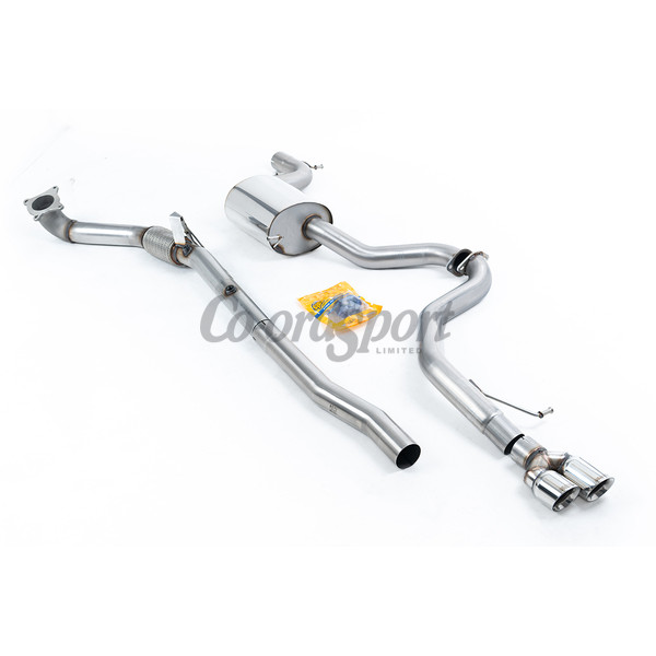 Milltek Turbo-back excluding Hi-Flow Sports Cat Volkswagen image