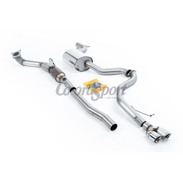 Milltek Turbo-back including Hi-Flow Sports Cat Volkswagen image