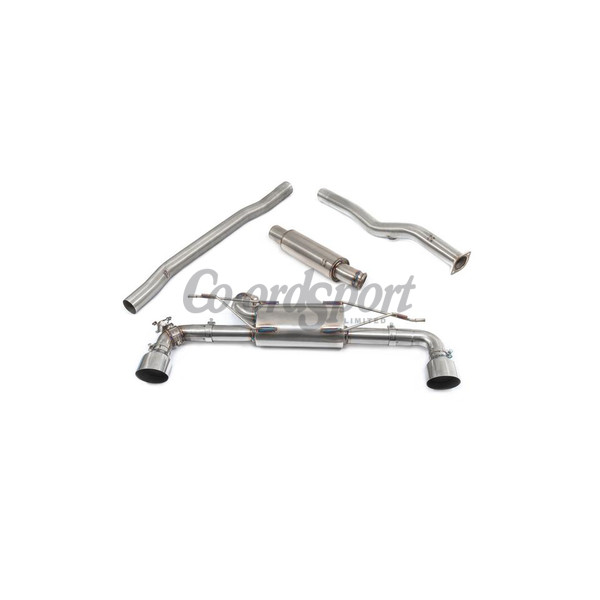 COBRA BMW M135i (F40 - 2019>) Cat Back - Resonated (with Valve) image