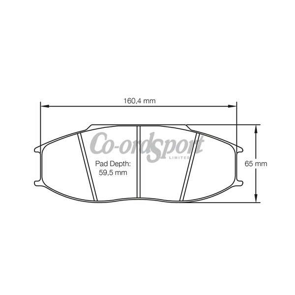 Pagid racing brake pads -RSL2 image