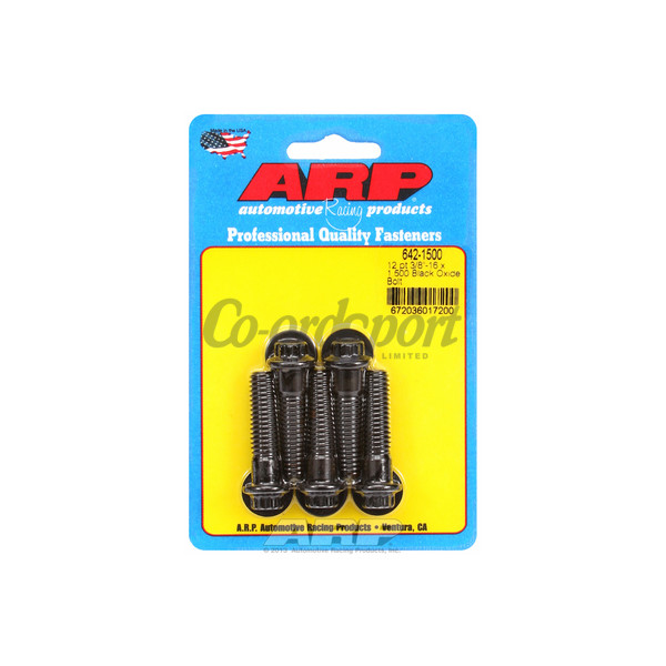 ARP 3/8-16 x 1.500 12pt black oxide bolts image