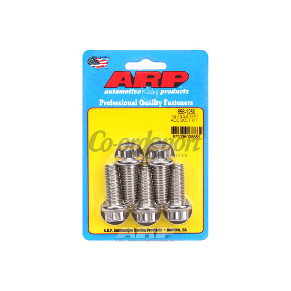 ARP 1/2-13 x 1.250 12pt SS bolts image