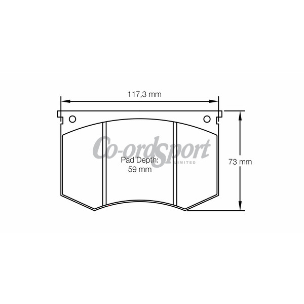 Pagid Racing brake pads - RSH29E image