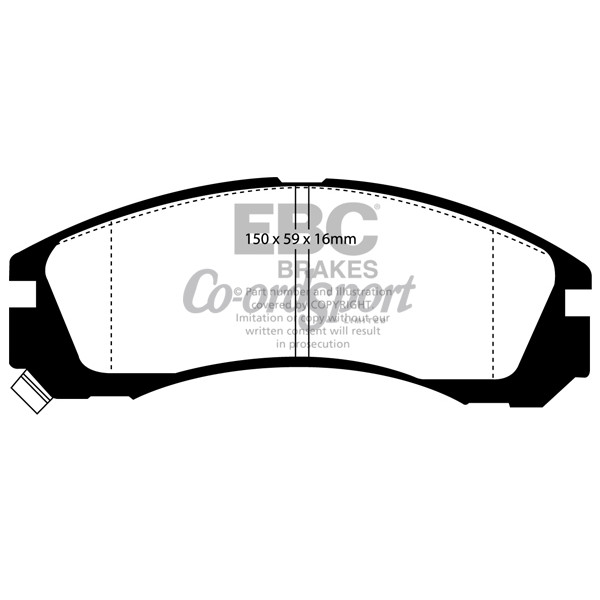 EBC Ultimax OEM Replacement Brake Pads image