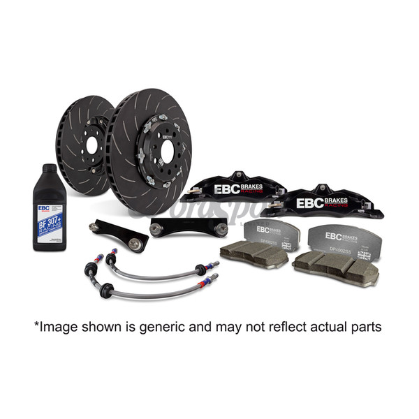 EBC BALANCED BRAKE KIT BBK003BLK-4104-SG2F355 32-FR image