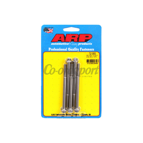 ARP 1/4-28 x 3.500 hex SS bolts image