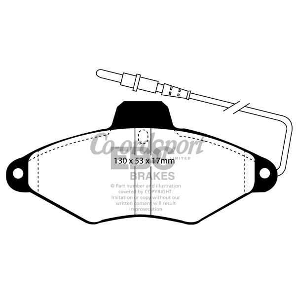 EBC Ultimax OEM Replacement Brake Pads image