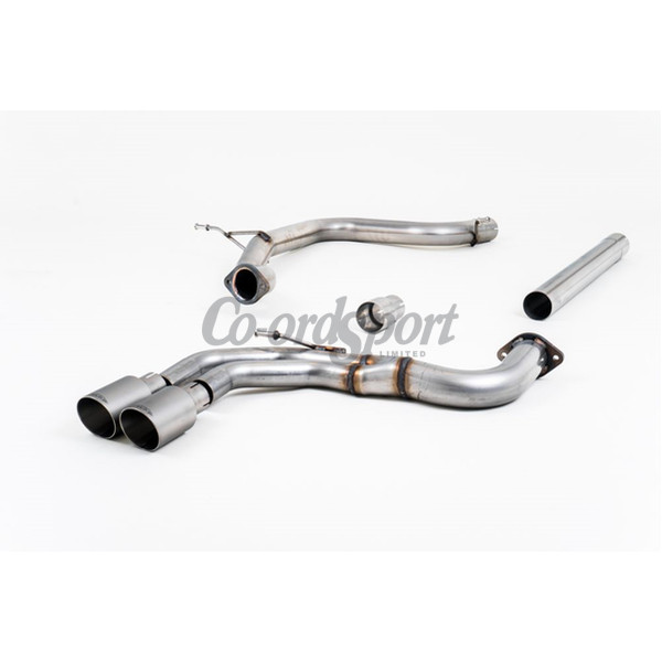 Milltek Cat-back Audi A3 2.0 TDI 150 MQB 2WD 2013 - 2020 image