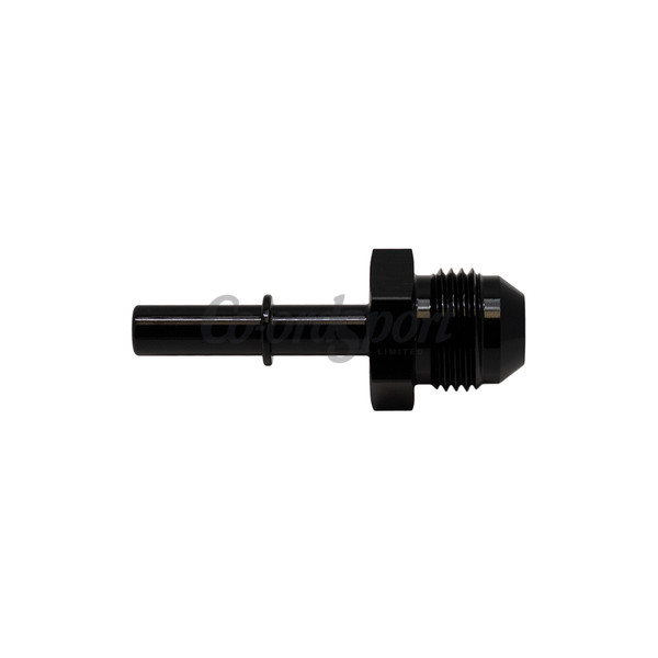 DW 8AN Male Flare to 5 16 Inch Male EFI Quick Connect Adapter  An image