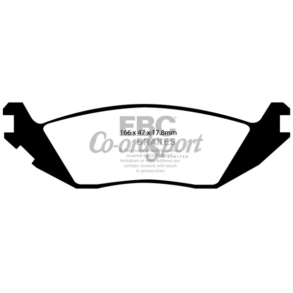 EBC Ultimax OEM Replacement Brake Pads image