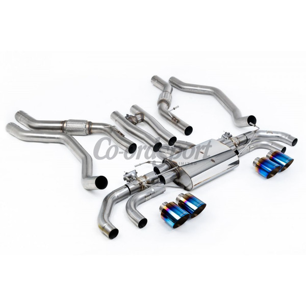 Milltek Exhaust - OPF GPF Back System with GT-115 Burnt Blue Tita image