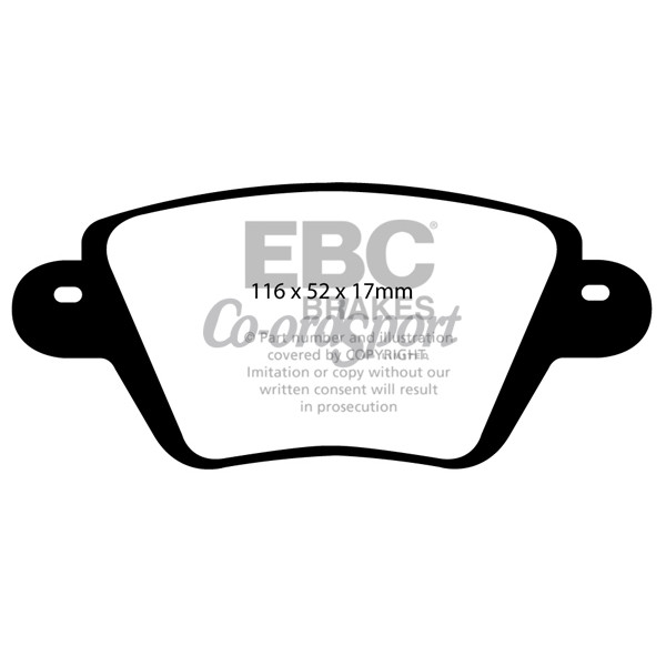 EBC Ultimax OEM Replacement Brake Pads image